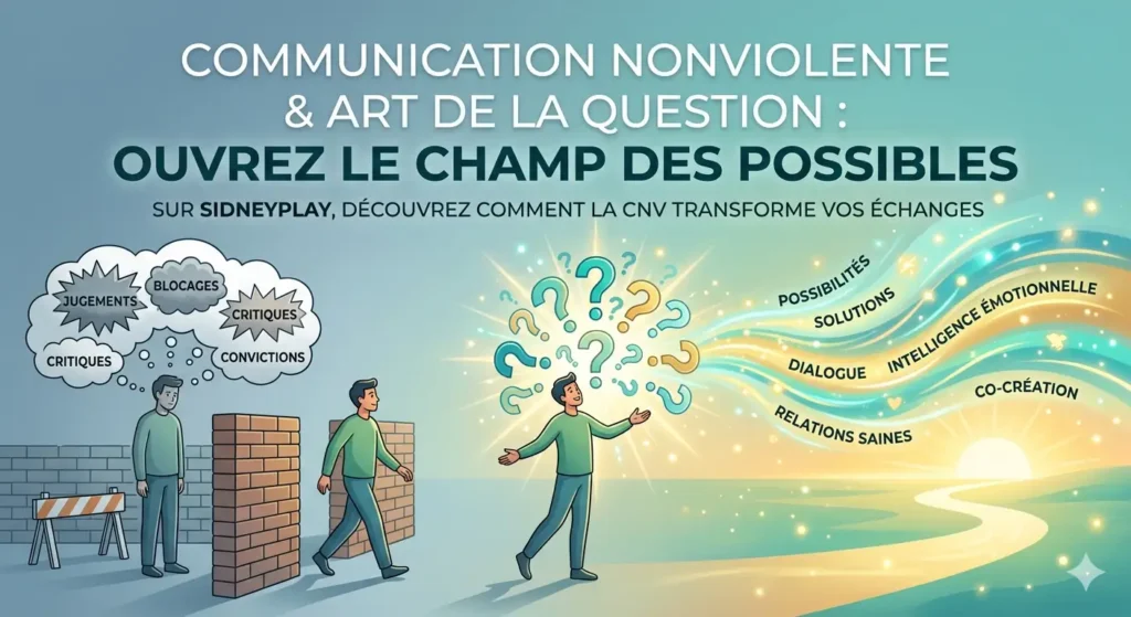 Communication NonViolente & Art de la Question : Ouvrez le champ des possibles